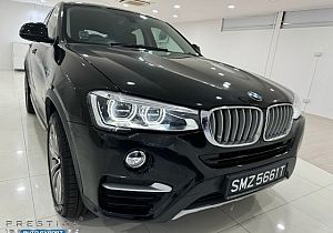 BMW X4 XDRIVE 35I 4WD LED NAV HUD Sunroof 2015 Black